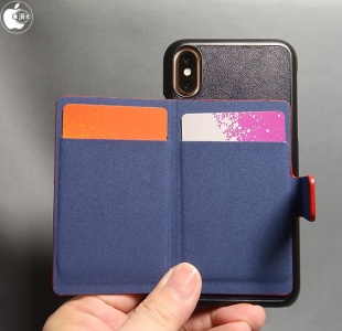 iPhone XS/iPhone X 【+U】Smith/カード収納ポケット付PUケース