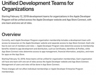 Unified Development Teams for Organizations