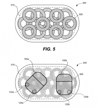 Inductively chargeable earbud case