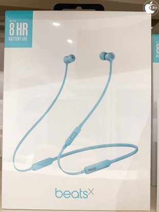 BeatsXイヤフォン - スカイブルー
