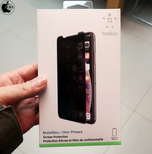 Belkin InvisiGlass Ultra Privacy Screen Protection for iPhone XS / X