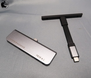 HyperDrive iPad Pro 2018モデル専用 6in1 USB-C Hub（延長アダプタは別売品）