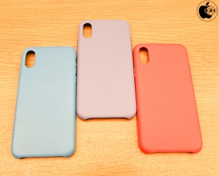 iPhone XS用レザーケース