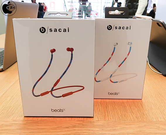 BeatsX イヤフォン sacai Special Edition ブラック新品未開封未使用購入先