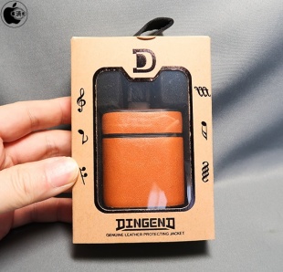 Dingend AirPods用PUレザーハードケース