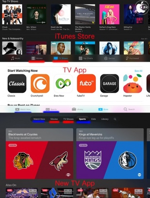 New Apple TV App