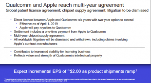 Qualcomm and Apple Reach Multi-Year Agreement Presentation