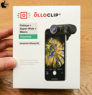 olloclip Fisheye + Super-Wide + Macro Essential Lenses for iPhone XS