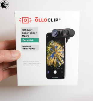 olloclip Fisheye + Super-Wide + Macro Essential Lenses for iPhone XS Max