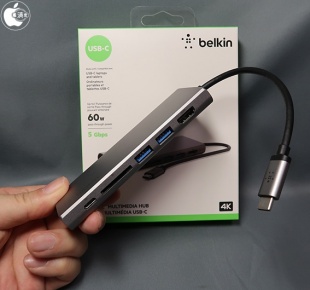 Belkin USB-C マルチメディアハブ