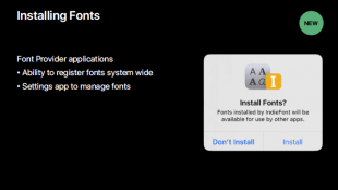 Installing Fonts