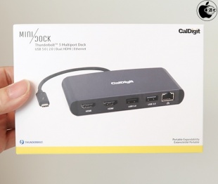 CalDigit Thunderbolt 3 Mini Dock Dual HDMI