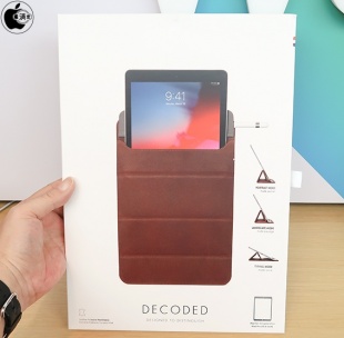 Decoded Leather Foldable Slim Sleeve for 10.5インチiPad Air(第3世代)とiPad Pro