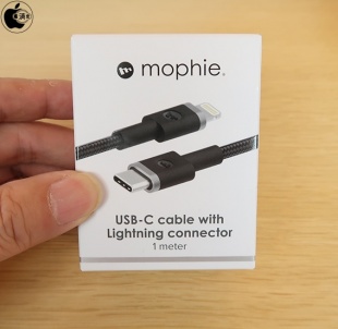 mophie USB-C - Lightningケーブル（1m）
