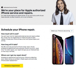 Best Buy iPhone Service and Repair