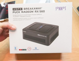 Sonnet eGFX Breakaway Puck Radeon RX 560 External GPU