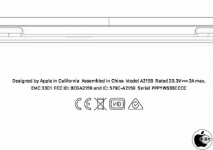 FCC ID BCGA2159 Laptop computer