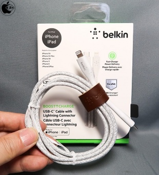 Belkin DuraTek Plus USB-C to ライトニングケーブル