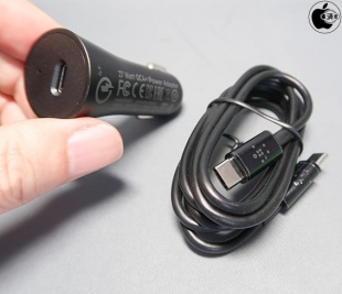 BOOST↑CHARGE 車載充電器（27W USB-C、Quick Charge 4+、USB-C to C ケーブル付き）