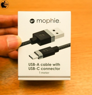 mophie USB-A Cable with USB-C Connector（1m）
