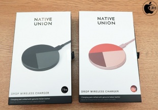 Native Union Drop Marquetry 7.5W Wireless Charging Pad