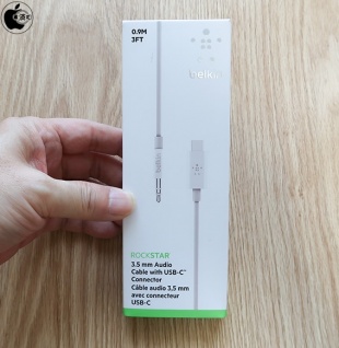 Belkin RockStar 3.5mm Audio Cable with USB-C Connector