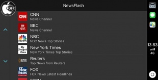 NewsFlash for CarPlay