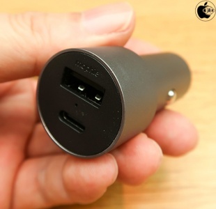 mophie Dual(USB-C/USB-A)カーチャージャー