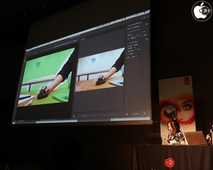 コンテンツに応じた塗りつぶし