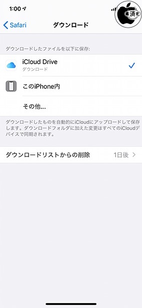 iOS 13：ダウンロードマネージャ