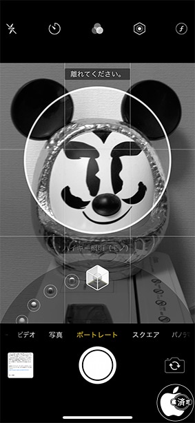 iOS 13：ポートレート