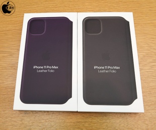 iPhone 11 Pro Maxレザーフォリオ