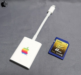 Apple Lightning - SDカードカメラリーダー
