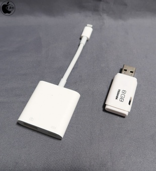 Apple Lightning - USB 3カメラアダプタ