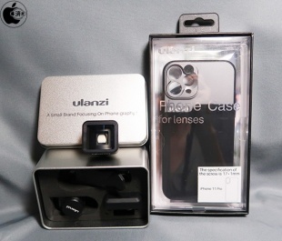 ULANZI Phone Case for iPhone 11 Pro + ULANZI 1.33X Anamorphic Lens 17mm