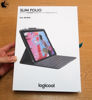 Logicool Slim Folio Bluetoothキーボード搭載ケースiPad(第7世代)