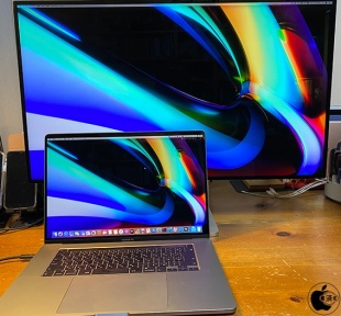 MacBook Pro (16-inch, 2019)：Apple Pro Display XDR