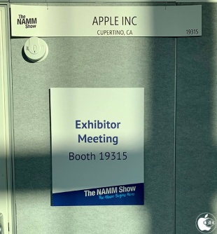 NAMM 2020:Apple