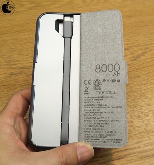 mophie powerstation plus XLユニバーサルバッテリー(8,000mAh)
