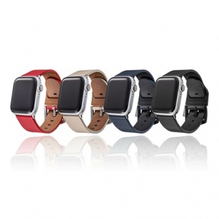 GRAMAS Italian Genuine Leather Watchband for Apple Watch
