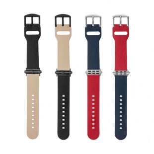 GRAMAS Italian Genuine Leather Watchband for Apple Watch