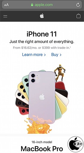 Apple Web：Apple Arcade interaction