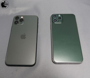 iPhone X/XSをiPhone 11 Proのカメラ風に変える背面保護フィルム