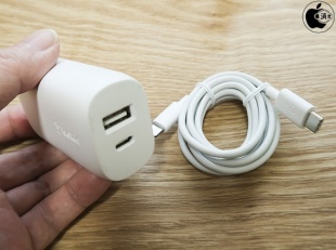Belkin BOOST↑CHARGE 30W USB-C Wall Charger + USB-C Cable with Lightning Connector