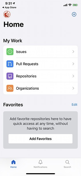 GitHub for mobile