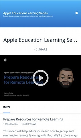 Apple Education Learning Series