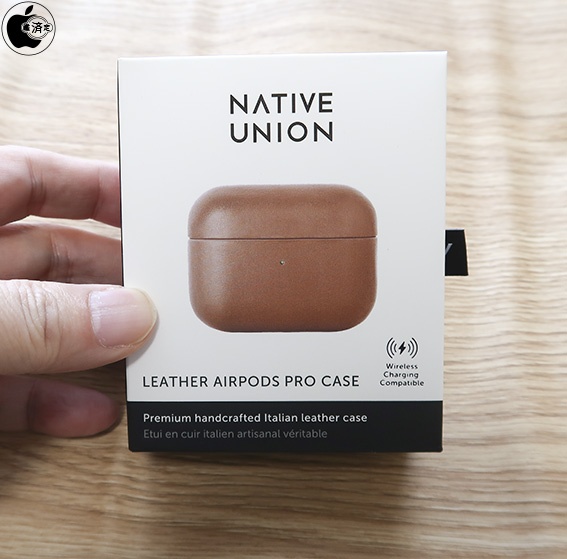 Apple、Native UnionのAirPods Pro用革ケース「Native Union Leather