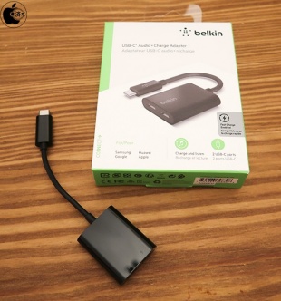 Belkin CONNECT USB-C オーディオ + 充電アダプタ
