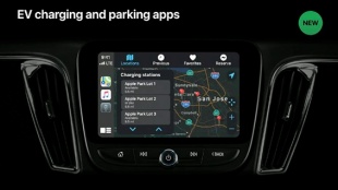 iOS 14 CarPlay：EV charging and parking apps