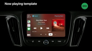 iOS 14 CarPlay：Now playing template